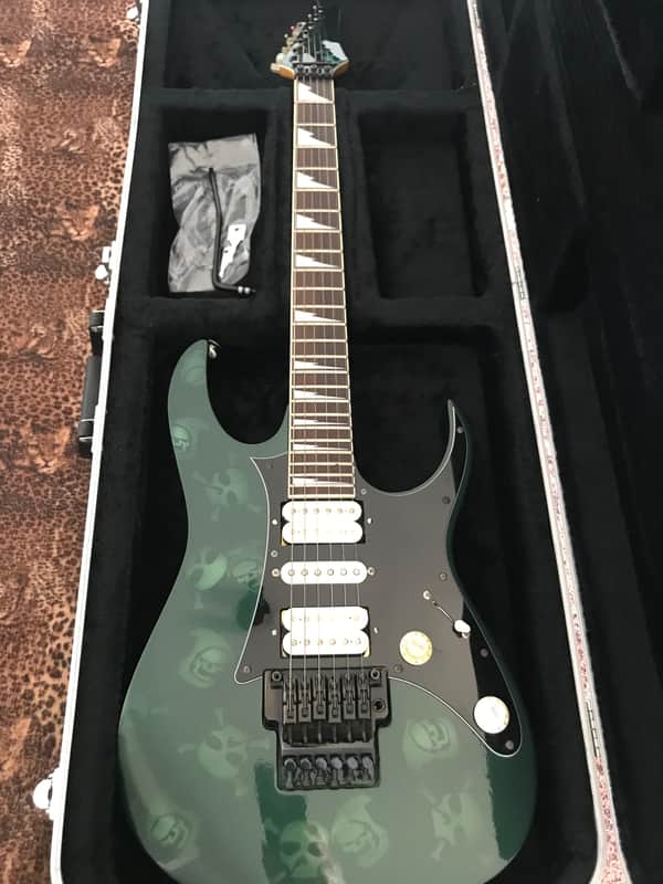 Ibanez USA CUSTOM 1989 - Custom skull design image 1