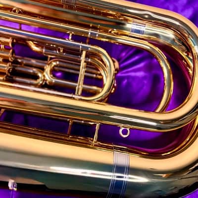 Eastman EBB-431 BBb Full Size 4-Valve Tuba - (Playable/FAST SHIPPING!) image 8