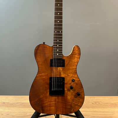 2016 Schecter USA Custom Shop PT CTM Exotic Figured Koa Swamp Ash Natural Gloss image 12