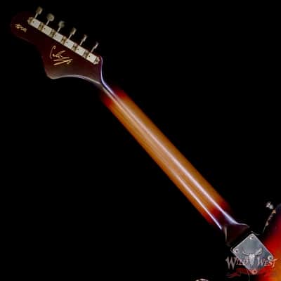 2026 Castedosa Guitars Marianna Standard Aged 3 Tone Sunburst Built & Relic by Carlos Lopez 7.85 lbs image 5