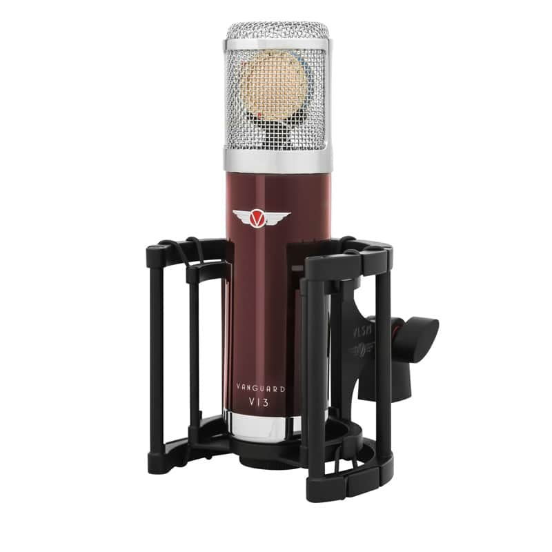 Vanguard Audio Labs V13 9-Pattern Tube Condenser Microphone with VLSM Shockmount image 1