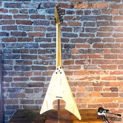Badwater AXL Jacknife Electric Guitar w/ OHSC (2000s - Aged White) image 9