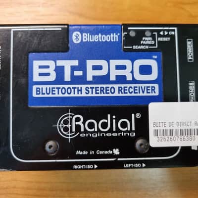 Radial BT-Pro Bluetooth Stereo Receiver 2010s - Black image 1