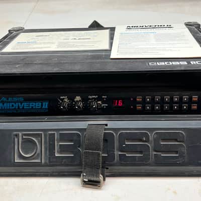 ALESIS MIDIVERBⅢ 16ビット・デジタルマルチエフェクトプロセッサ ALESIS MIDIVERBⅢ 16ビット・デジタルマルチエフェクトプロセッサ