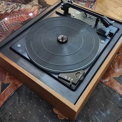 Dual 1210 Turntable w/ Noresco Plinth 1970s image 7