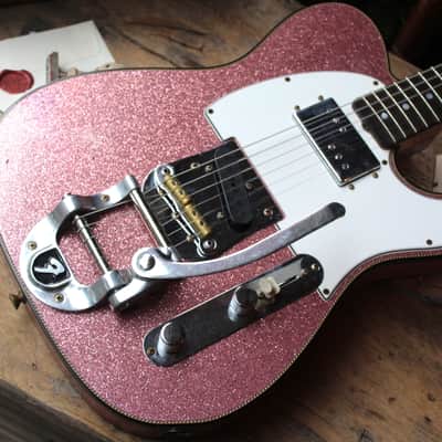 FENDER "Limited Edition CuNiFe Telecaster® Custom Journeyman Relic, 3A Rosewood Fingerboard, Aged Champagne Metallic" HARDCASE, 3, 79 KG image 3