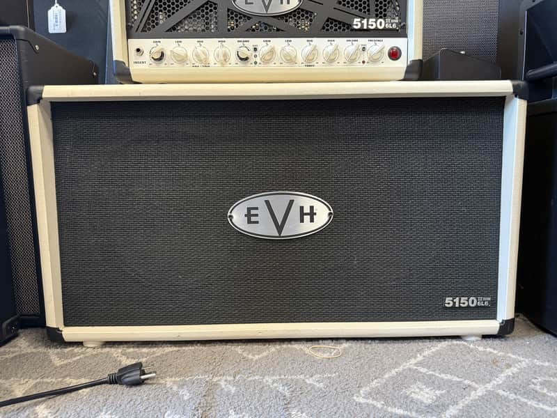 EVH 5150 III 60-Watt 2x12" Guitar Speaker Cabinet 2012 - Present - Ivory image 1