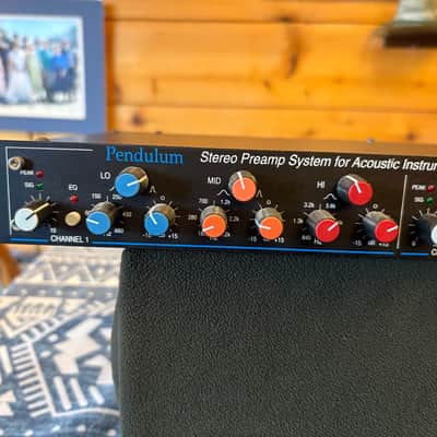 Pendulum Audio SPS-1 Preamp for Acoustic Instruments 2012 - Black image 2
