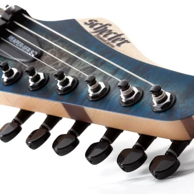 Schecter Reaper-6 FR-S Electric Guitar - Satin Sky Burst (B-Stock) image 11