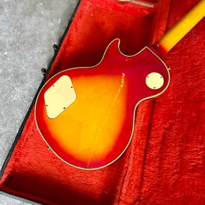 Greco EG-600 Custom Ace Frehley 1978 - Cherry sunburst 3 pickup les paul Singlecut original vintage Fujigen MIJ Japan MOT image 13
