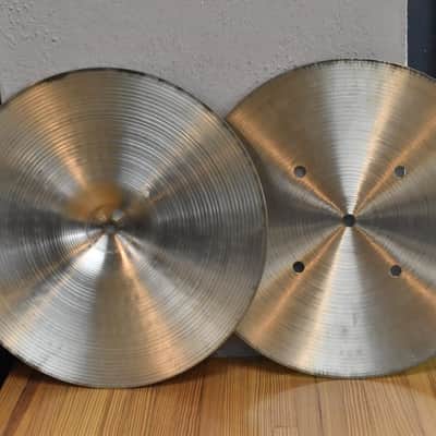Used Zildjian 14" Quick Beat Hi-hat Cymbals - 1265g/1462g image 2