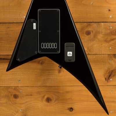 Jackson Pro Plus Series Signature Christian Andreu Rhoads RR24 EVTN - Ebony - Black w/White Bevels image 2
