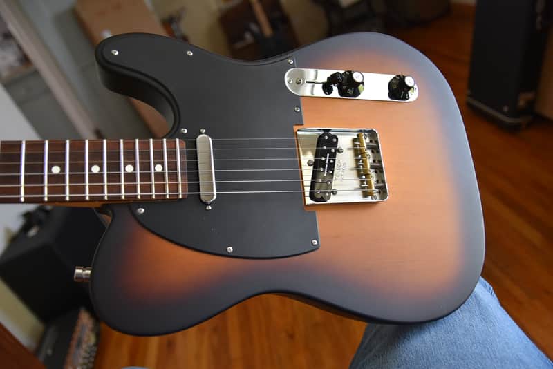 Fender American Performer Timber Telecaster, Upgrades, 2024, Exceptional condition