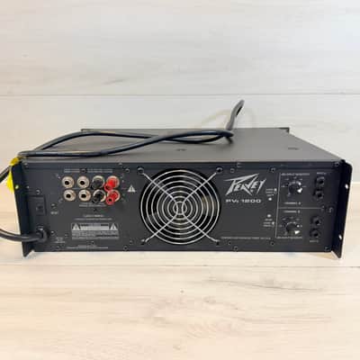 Peavey PV 1200 Professional Stereo Power Amplifier 600W x2 Made in USA image 8