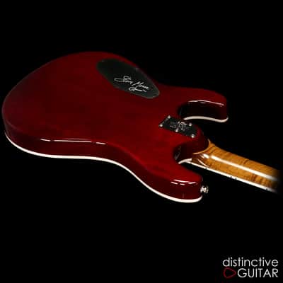 Ernie Ball Music Man Steve Morse LIMITED BFR Caramel Burst Flame #9 / 35 image 9