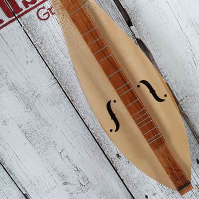 McSpadden Standard Dulcimer 4 String Flathead Teardrop Dulcimer with Gig Bag image 9