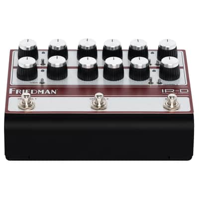 Friedman IR-D Dual Tube Preamp Signed Limited Reverb Exclusive - Black / Silver / Red image 8