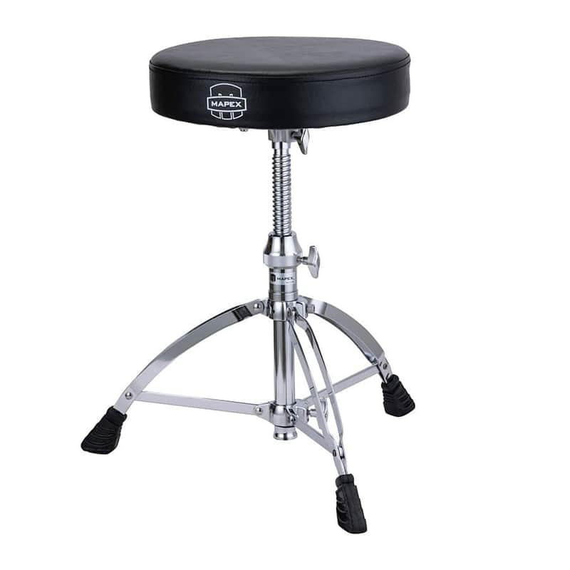 Mapex T660 Drum Throne Double Braced Round Top w/Threaded Rod image 1
