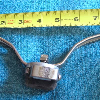 Rogers Marching Drum Sling Mount Rail Multi-Angle Leveling Bar Leg Rest image 6