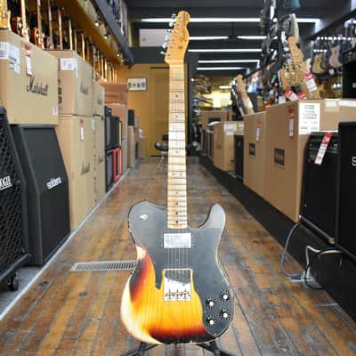 Fender Custom Shop Limited Edition '70s Telecaster Custom Heavy Relic Bleached 3-Color Sunburst w/Hard Case image 4