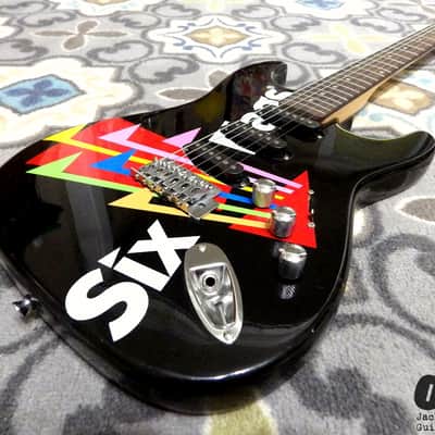 Six Flags Stratocaster Electric Guitar (2000s, Six Flags Logo Finish) image 8