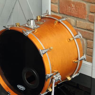 RARE Yamaha Maple Custom - natural vintage 20"x14 Bass Drum image 1