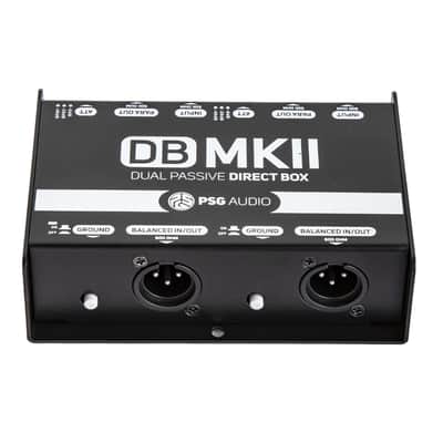 PSG Audio DB-MKII Dual Passive Direct Box with Ground Lift and Attenuator image 1