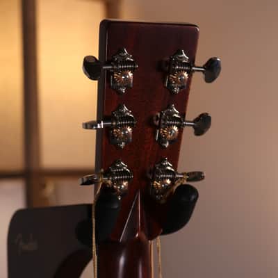 Martin D-28 Authentic 1937 VTS Top - Ebony Fingerboard, Natural image 8