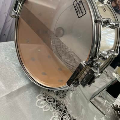 Slingerland Magnum 1983 - Silver Mist 8X14 Snare Drum 12 Lug Near Mint Condition! image 15