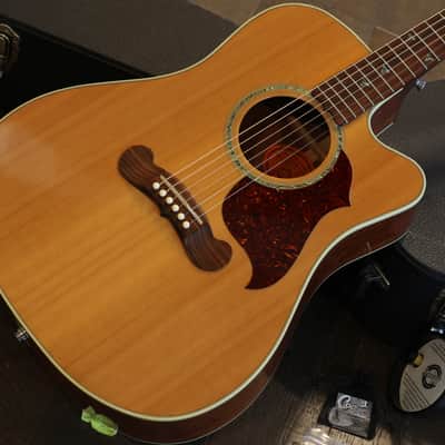 1998 Gibson CL-35 Deluxe Acoustic Guitar Natural + Papers OHSC image 2