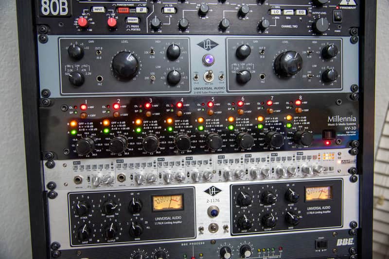 Millennia Media HV-3D 8-Channel Mic Preamp 2010s - Black image 1