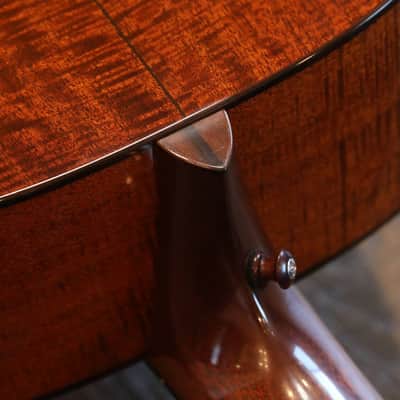 2012 Bourgeois Custom DS Acoustic/ Electric Guitar Adirondack Spruce & Figured Mahogany + Hard Case image 17