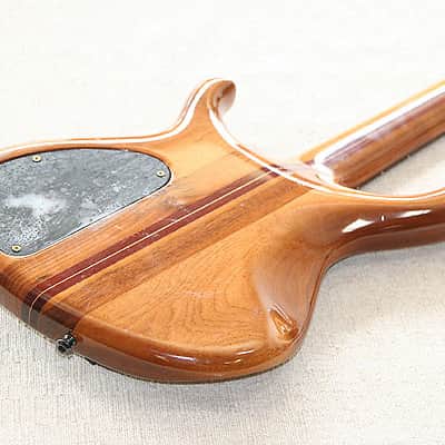 Tobias PRE Gibson fretless 5 string bass W/13 pin midi output image 7