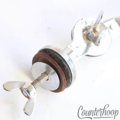 *Pearl Cymbal L-Arm Stand 3/8" Crash/Splash Bass Drum Made In Japan Vintage 60s* image 2