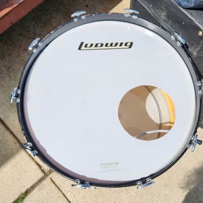 Ludwig 4pc Drum Kit - 12, 13, 16, 24 Silver Silk image 10