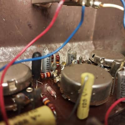 Elka Dizzy Tone Fuzz '60 vintage rare! SFT352 and OC44 germanium fuzz!! image 8