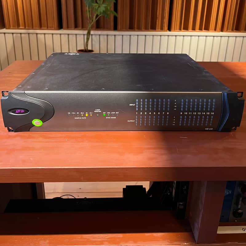 2010s Avid HD I/O 8x8x8 Pro Tools HD / HDX Audio Interface Silver