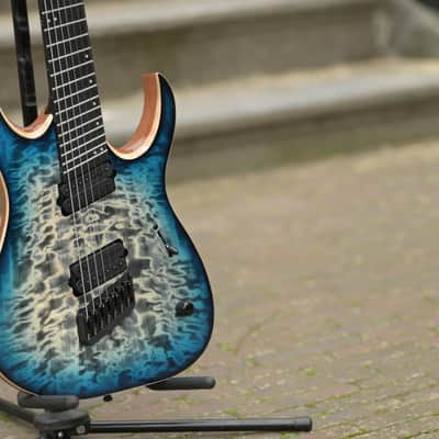 Mayones Duvell Elite VF 7 - Blue Burst image 3