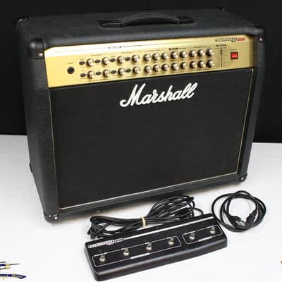 Marshall AVT275 2x12 Combo Guitar Amp w/ Footswitch, Works Great 