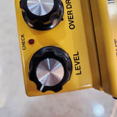 Boss OD-1 Over Drive (Black Label) 1977 - 1985 - Yellow image 2