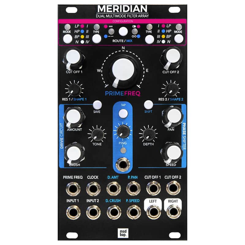 Modbap Modular Meridian Dual Multimode Filter Array Eurorack Module image 1