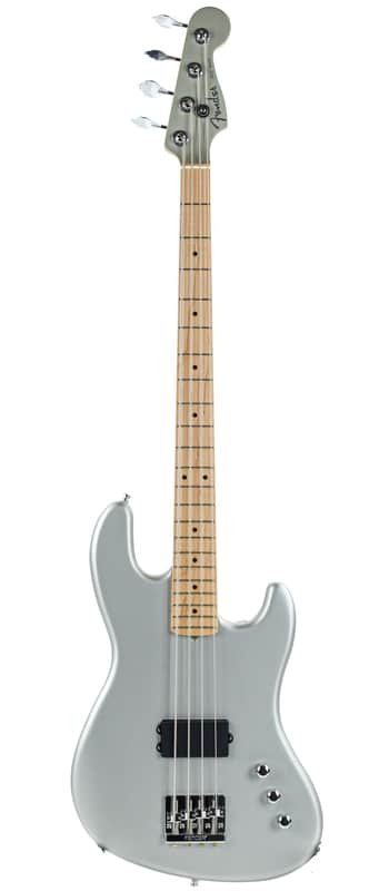 Fender Flea Signature Active Jazz Bass Satin Inca Silver image 1