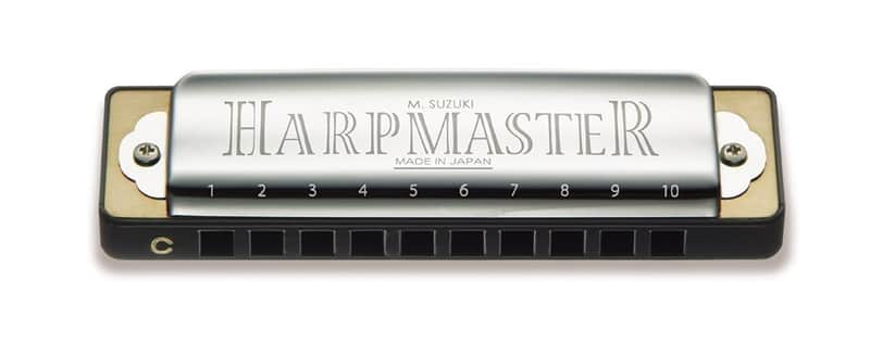 Suzuki MR-200-DB Harpmaster Standard 10-Hole Diatonic Harmonica, Key of Db image 1