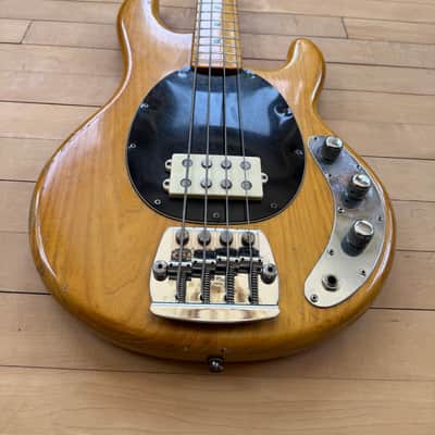 1976 Musicman Stingray Bass Guitar Natural image 7