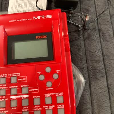 Fostex MR-8 Digital 8-Track Recorder 2000s - Red image 2