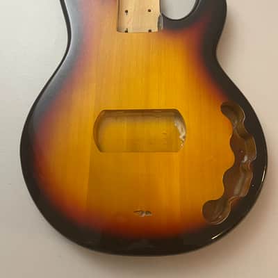 Handmade 5 String Stingray "Classic" Bass Body 2023 - Sunburst image 1