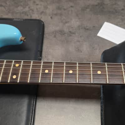 Fender Custom Shop Postmodern Journeyman Stratocaster 2016 Daphne Blue Relic Aged Roadworn American Vintage 60s 1960's Reissue USA Guitar close to Sonic Blue heavy relic post modern image 23