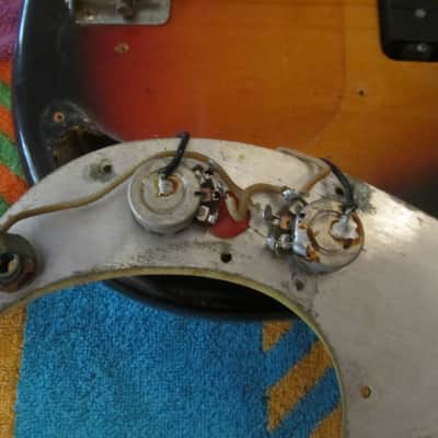 1963 Fender Precision Bass P Bass Electric Guitar Vintage image 22