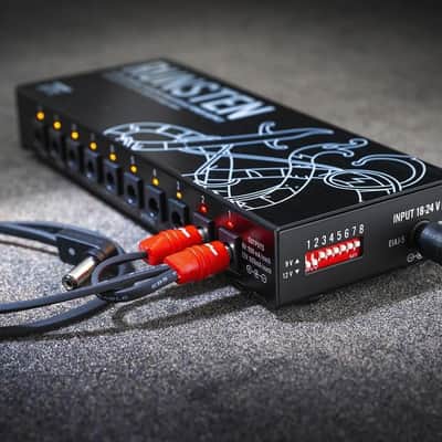 EBS Runsten Isolated Pedalboard Power Supply - 10 DC Outputs up to 900mA, Switchable 9V/12V, 2 USB Ports, Ultra-Low Noise, Universal 100-240V, Compact 310g image 9