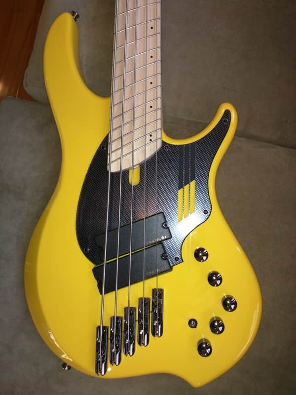 Dingwall 2017 NG2 Ferrari Yellow 5-String Bass, Authorized Dealer! pre order ETA December '17 image 1
